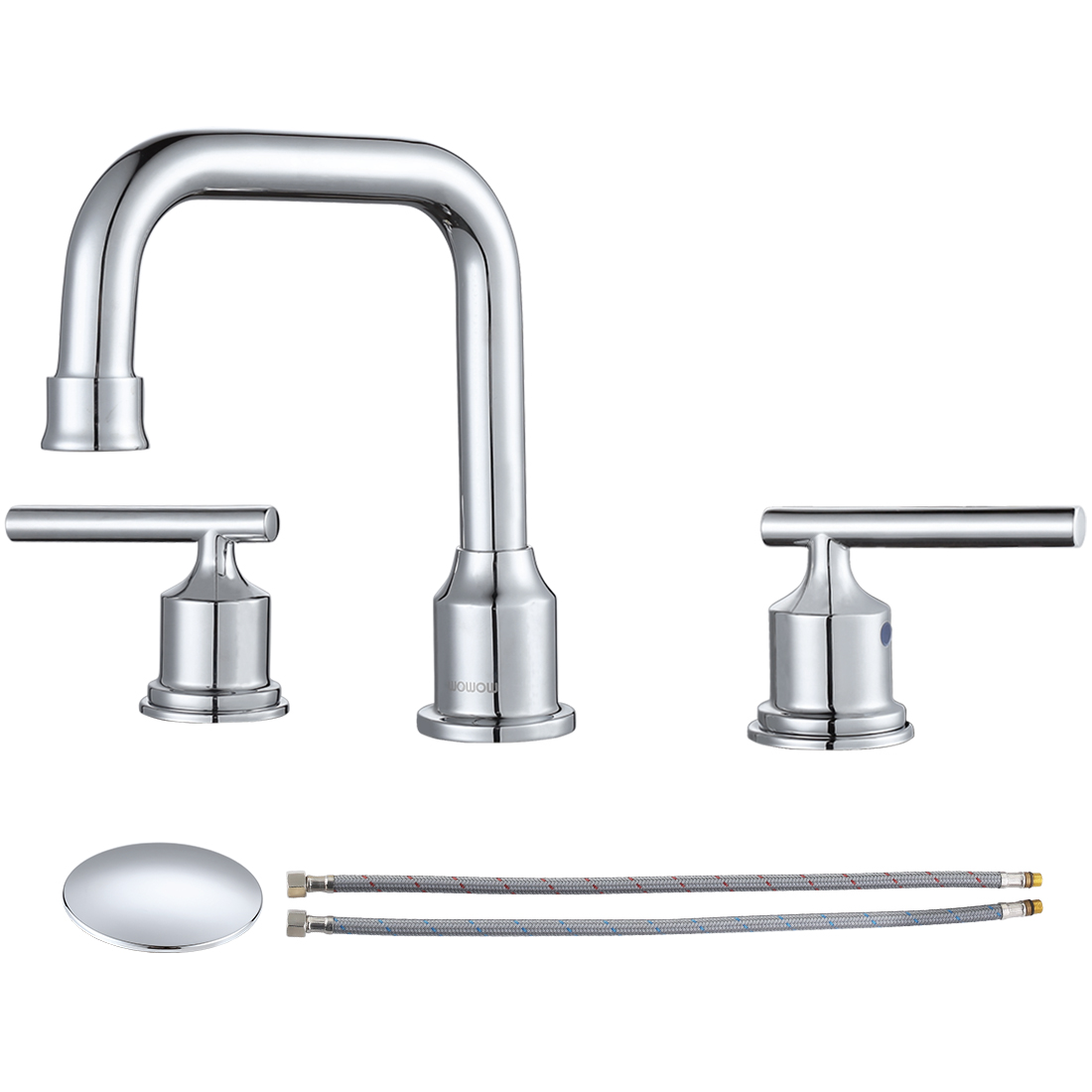 Widespread Bathroom Faucet Chrome 8 inch Bathroom Sink Faucet
